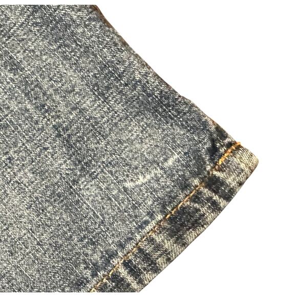 Vintage Y2K Halston Jeanswear size 14 medium wash denim shorts - Picture 4 of 4